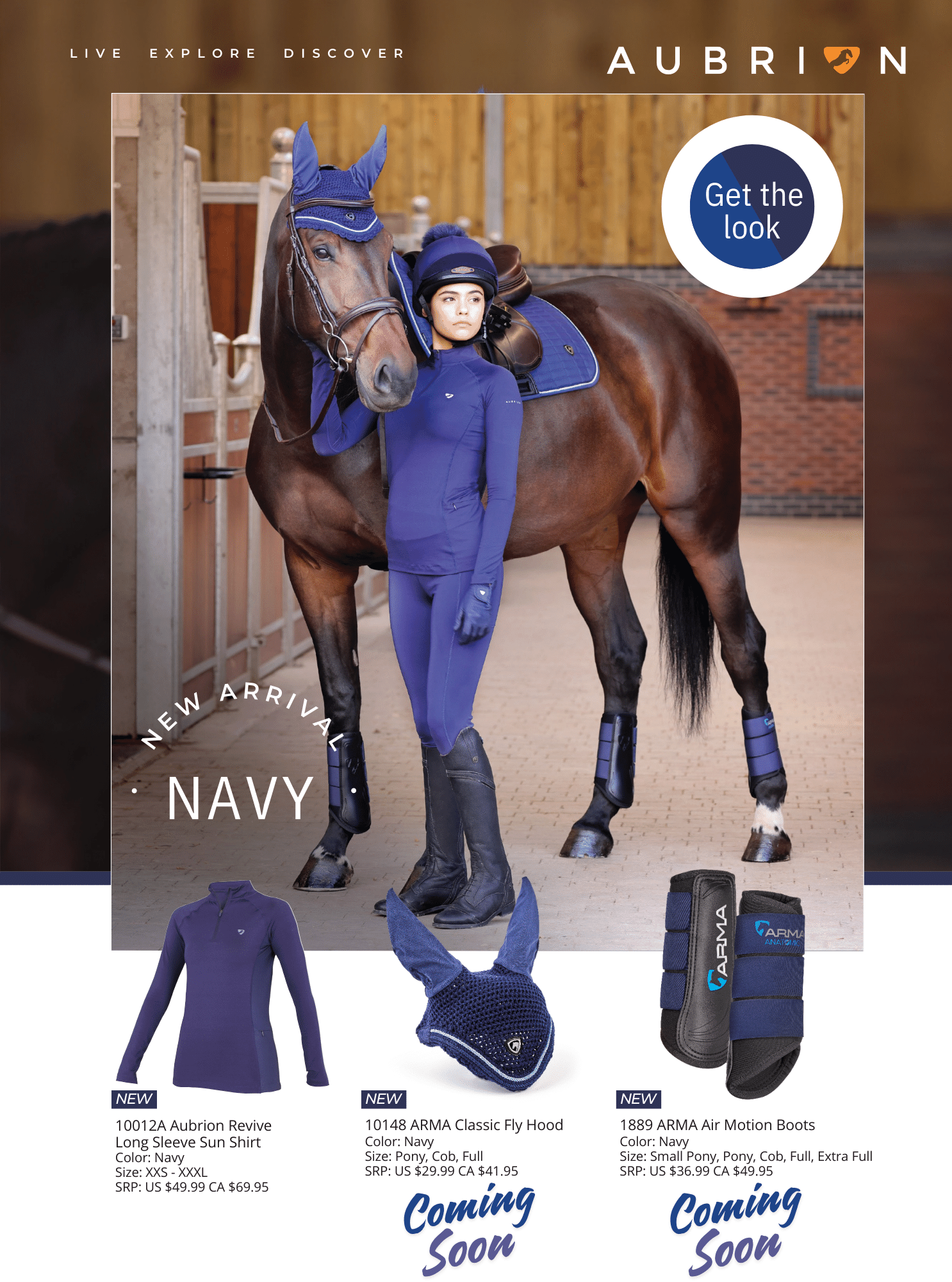 Navy Colorway from Shires
