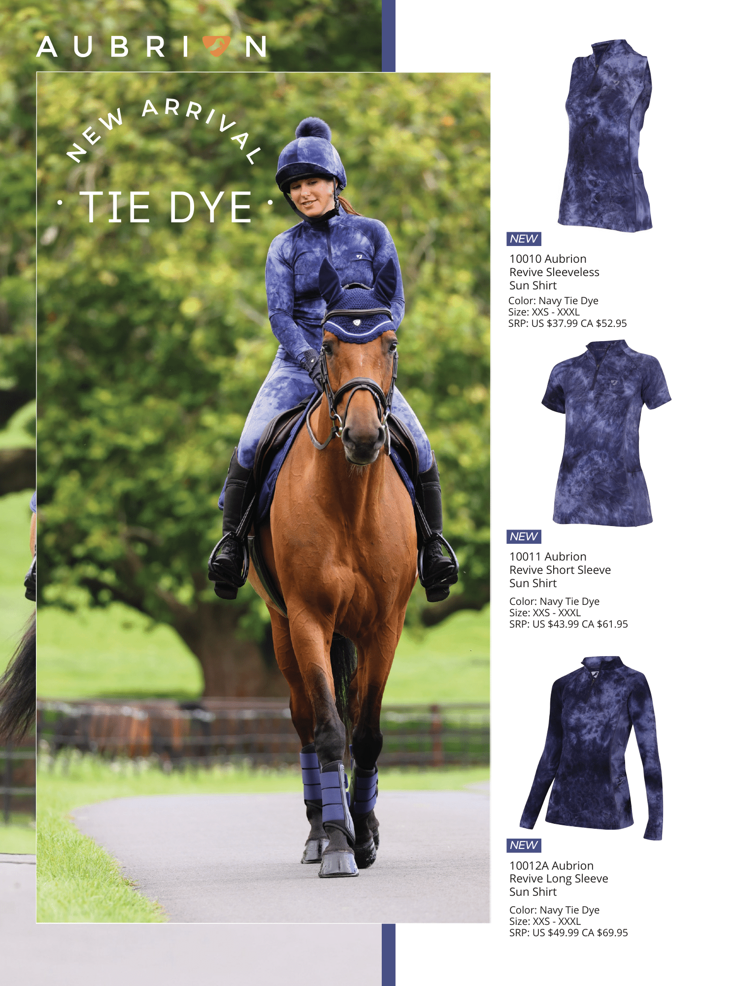 Shires Aubrion in Tie Dye