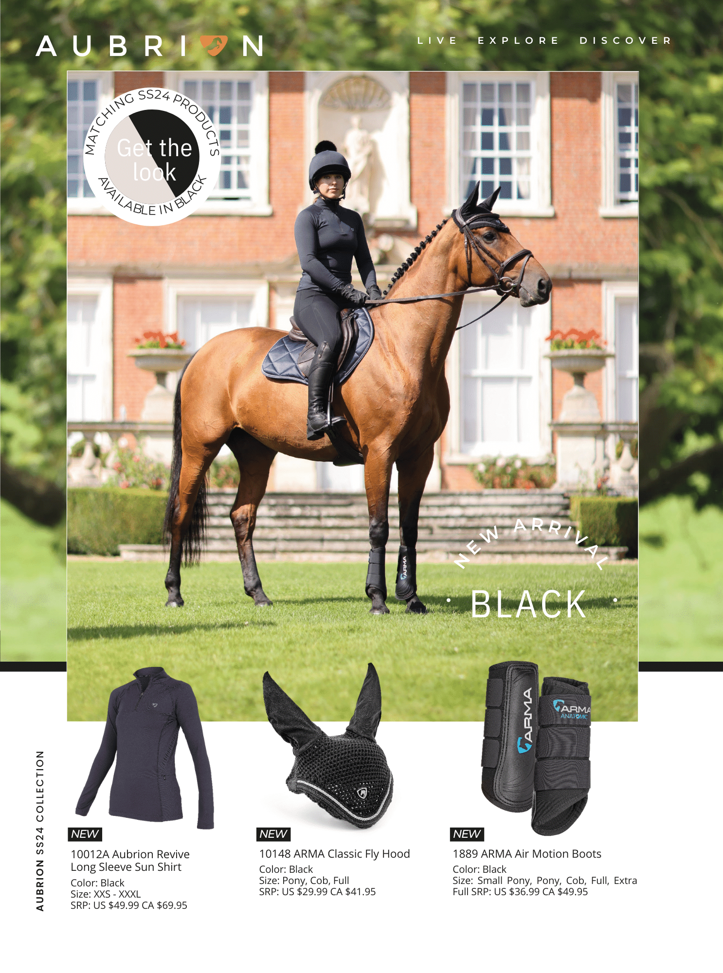 Black Colorway from Shires