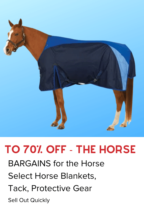 Save up toe 70% on Bargains for the Horse