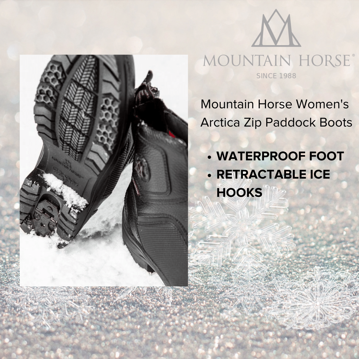 Mountain Horse Women's Arctica Zip Front Winter Paddocks