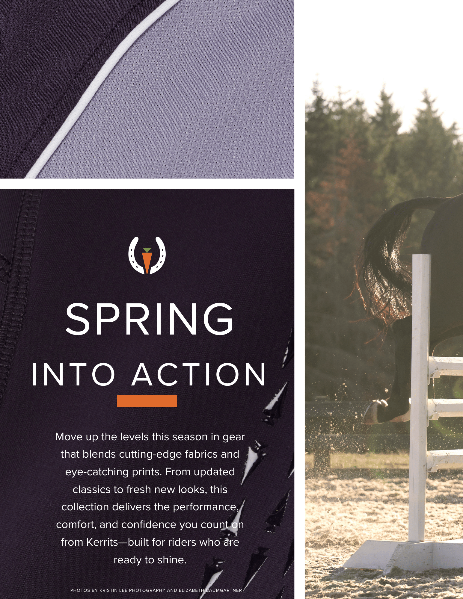 Spring into Action in Lightweight Riding Tights from Kerrits