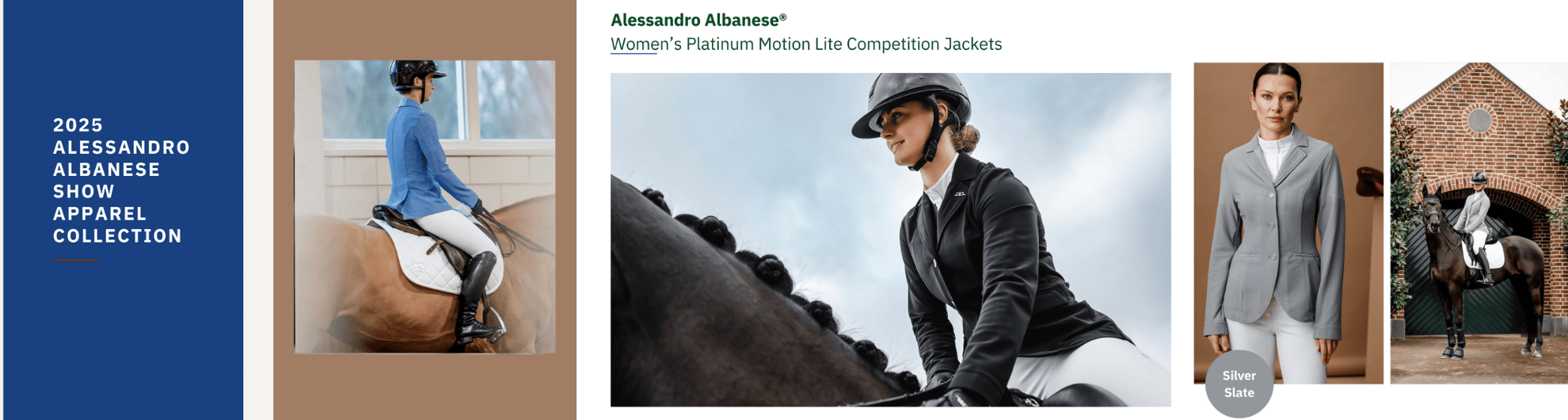 Show Cool & Collected in Show Apparel from Alessandro Albanese