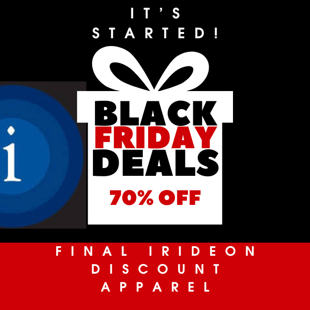Irideon Apparel up to 70% off