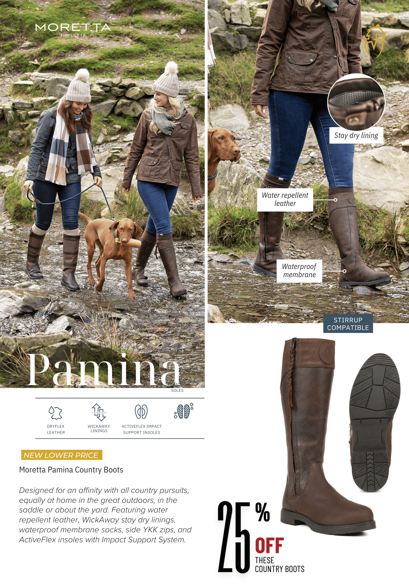 Shop for the Moretta Pamina Tall Country Boot
