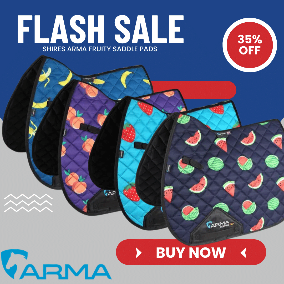 Shop for Shires ARMA Fruity Saddle Pads - 35% Off Shop for Shires ARMA Fruity Saddle Pads - 35% Off