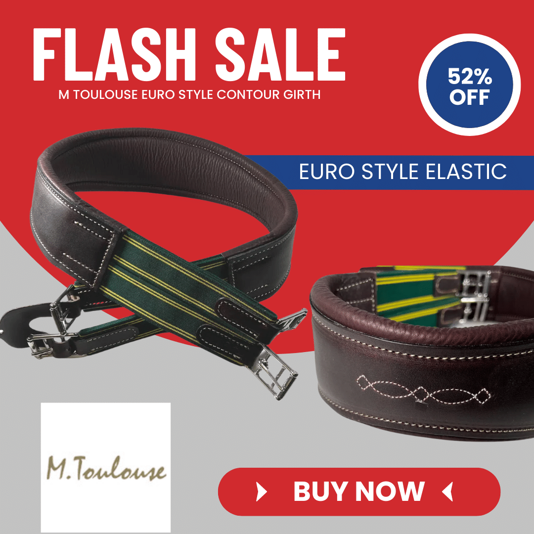 Shop M Toulouse Euro Style Contour Padded Girth Shop M Toulouse Euro Style Contour Padded Girth