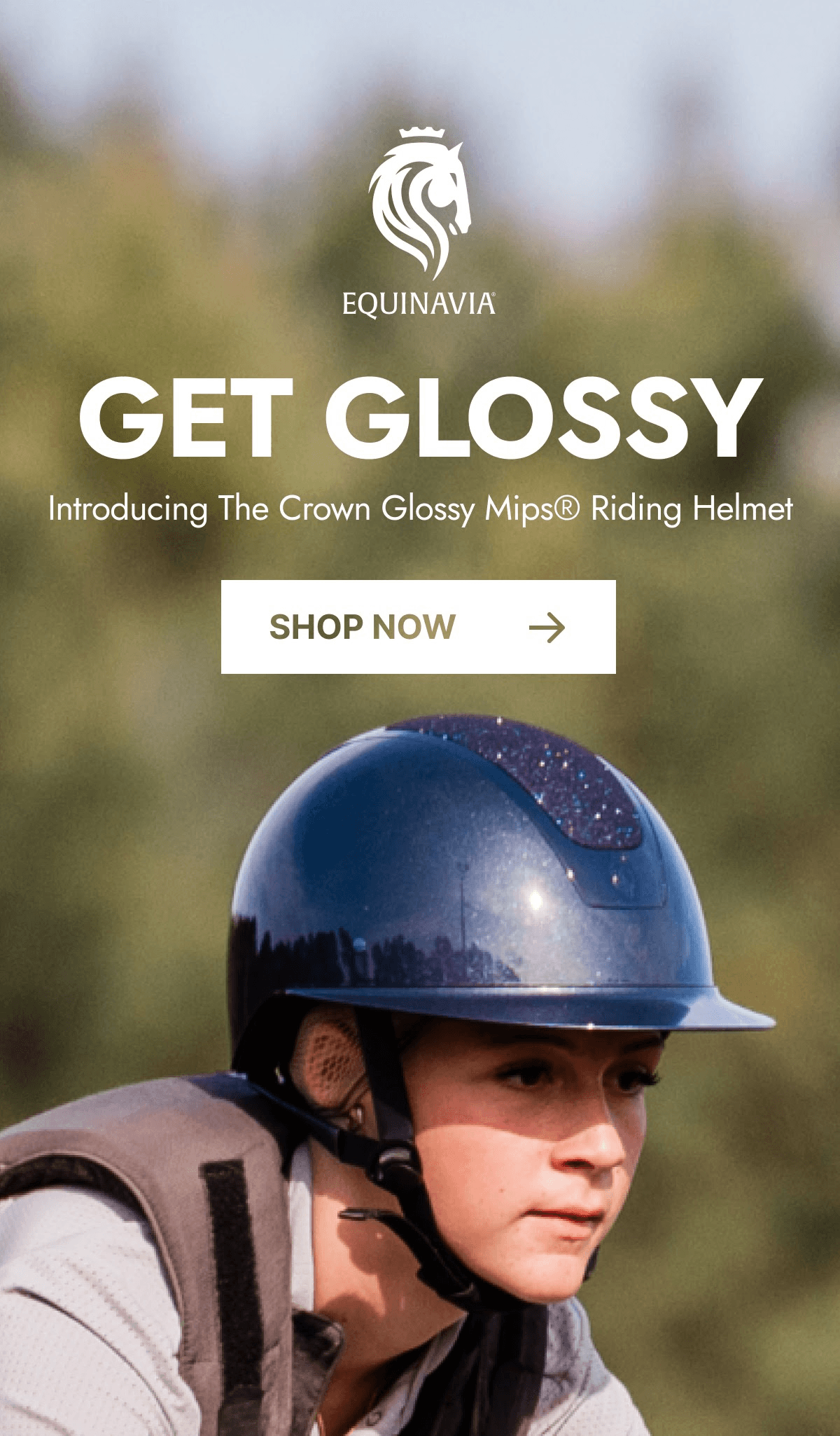 Equinavia Crown Glossy Mips Riding Helemts