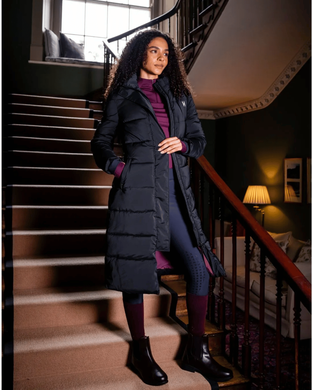 Horseware Women's Verve Long Padded Coat
