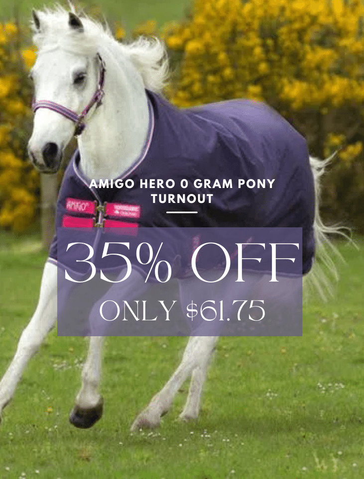 the Amigo Hero 0 Gram Pony Turnout