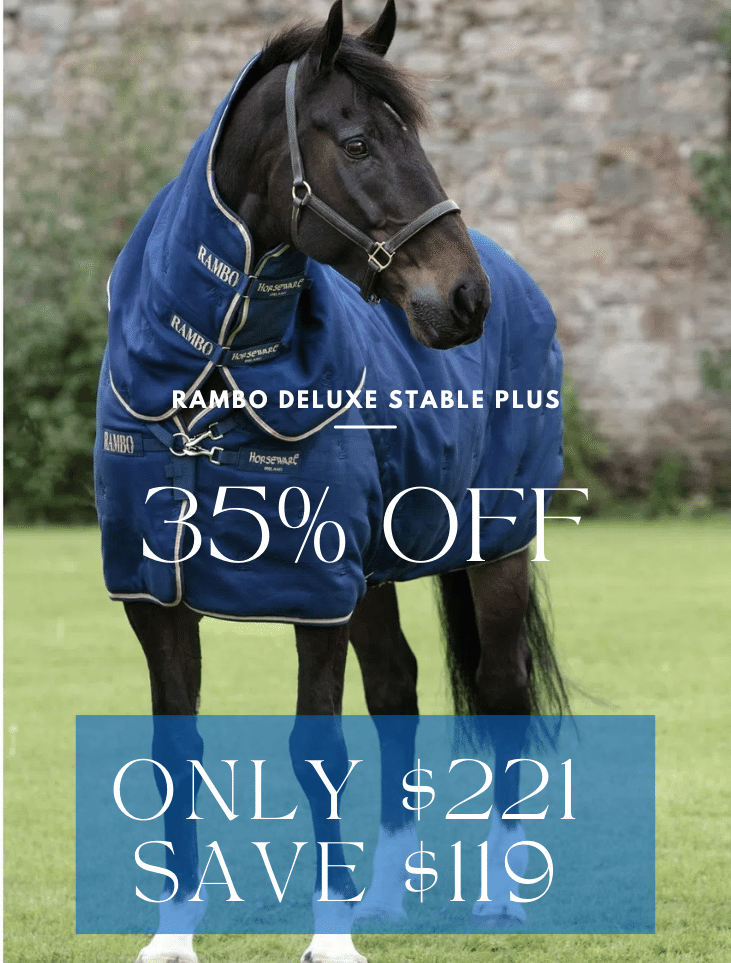 Rambo deluxe Stable Plus Blanket - 47% Off