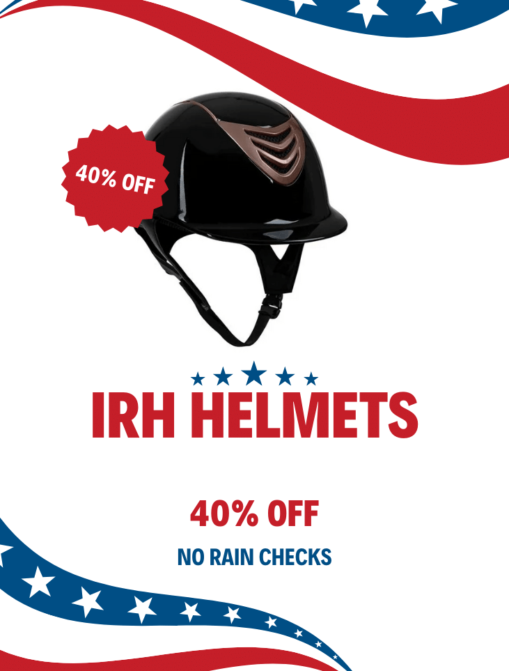 IRH Helmets - 40% off