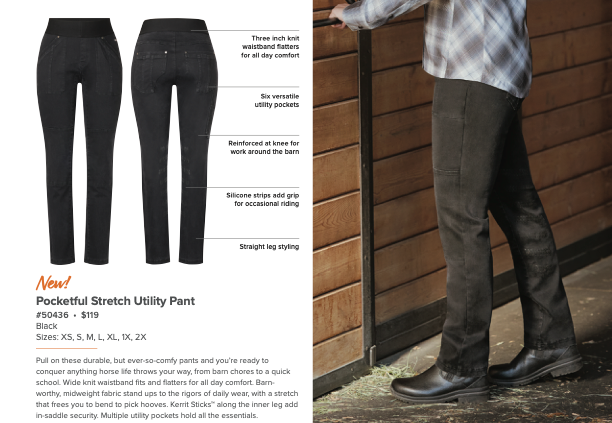 Pocketful Stretch Utility Pant
