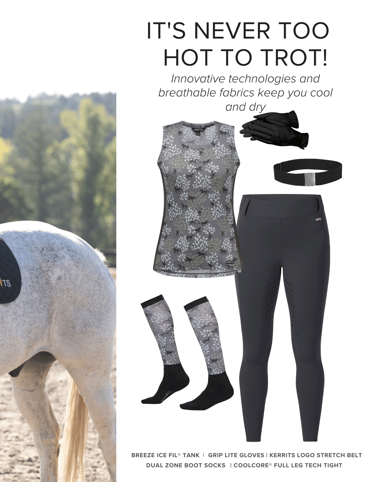 It's Never Too Hot to Trot!
