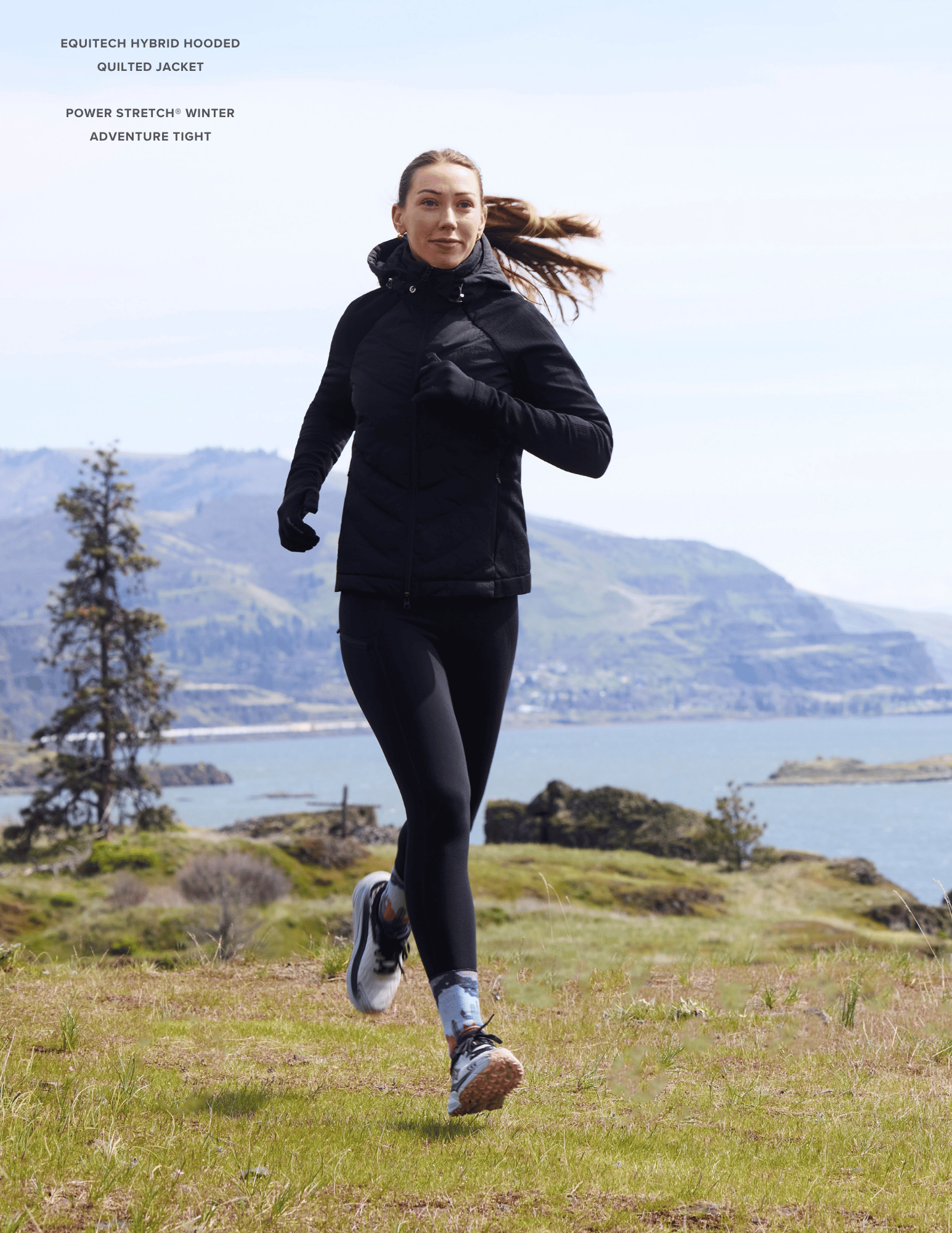 Equitech Hybrid Hooded Quilted Jacket