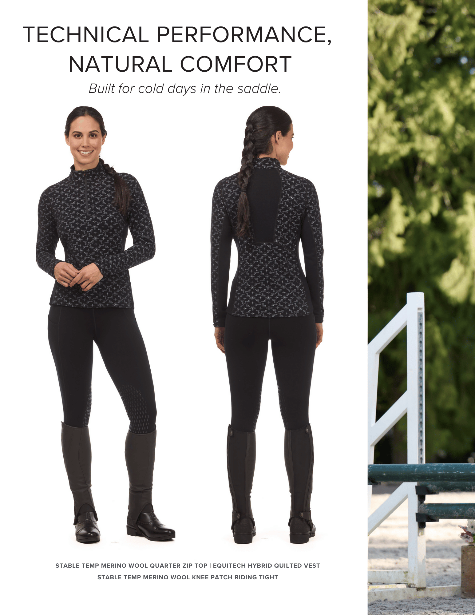 Technical Performance, Natural Comfort