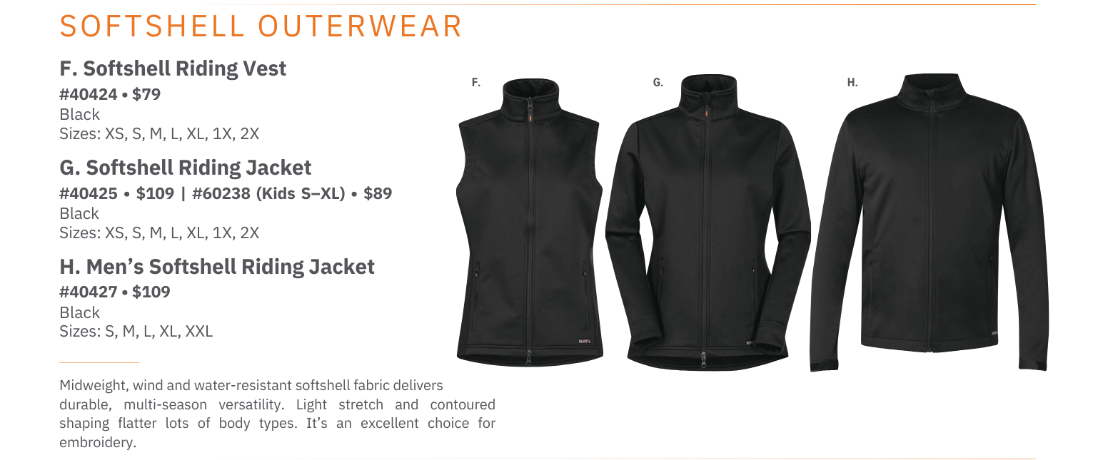 Sofshell Outerwear