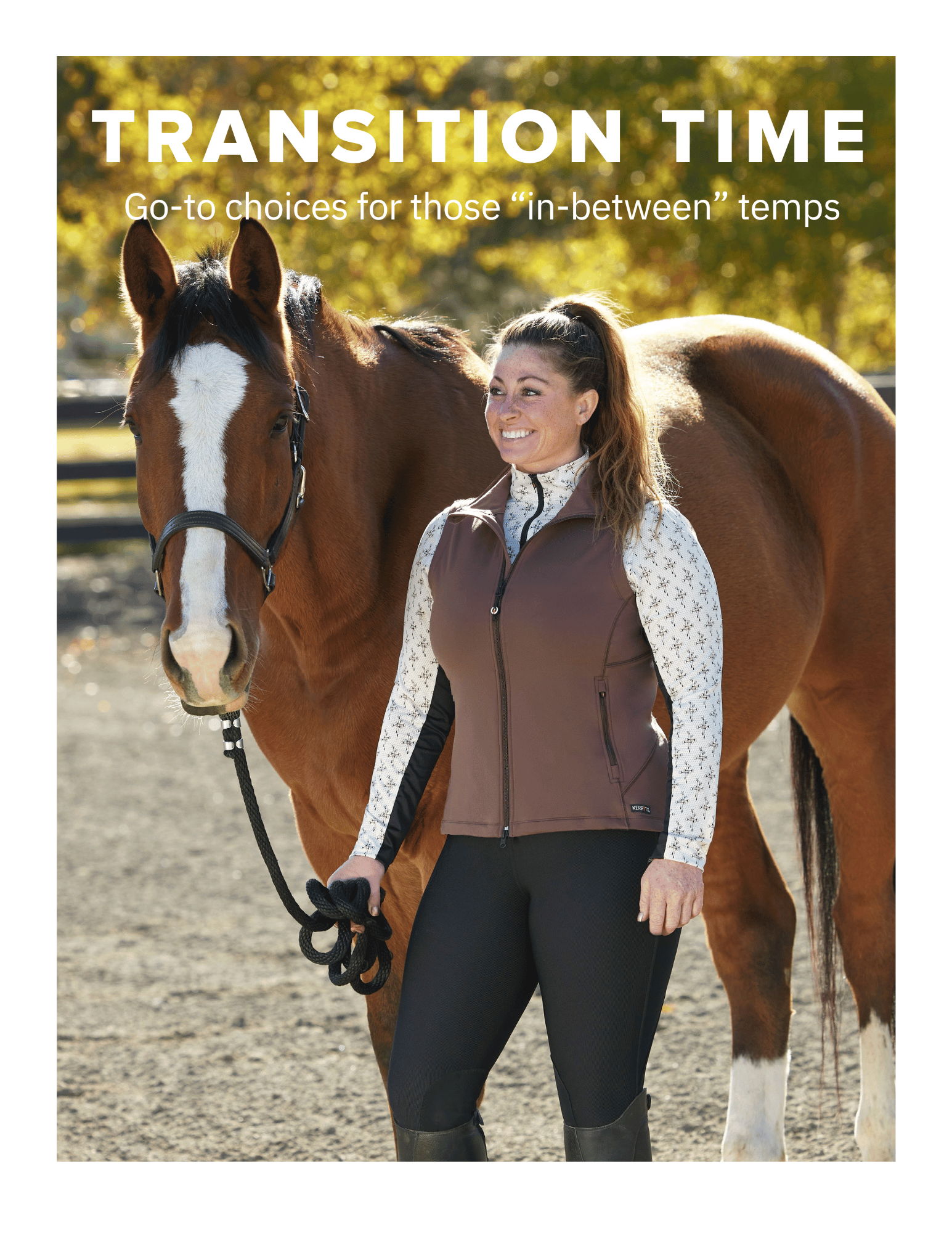 It's Kerrits Transition Time