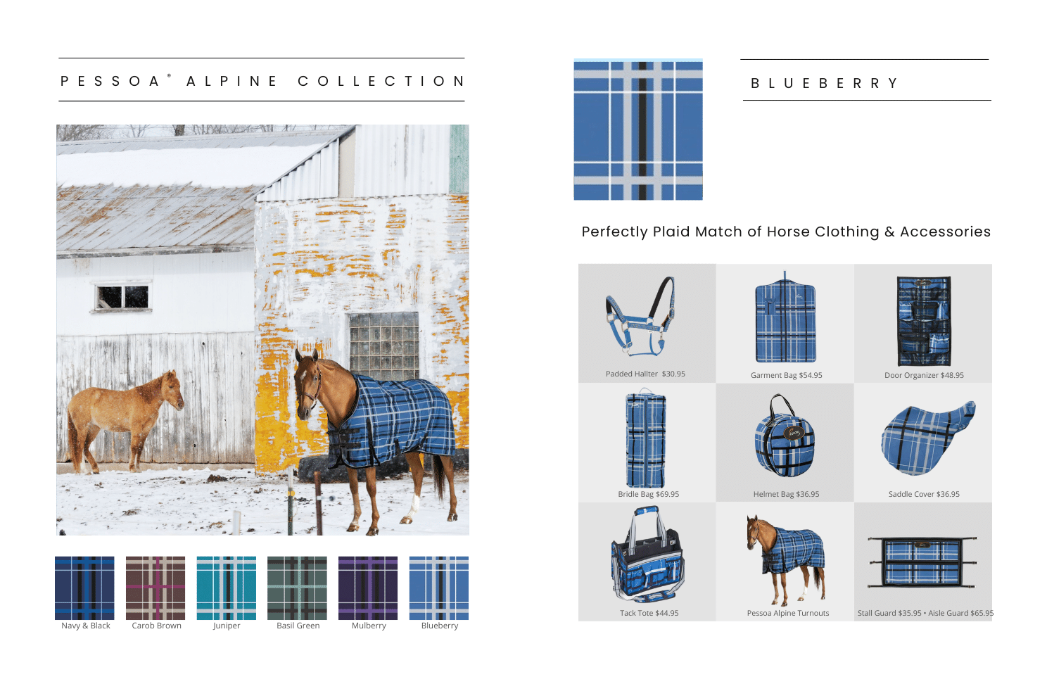 Pessoa Alpine Collection - Blueberry Pessoa Alpine Collection - Blueberry