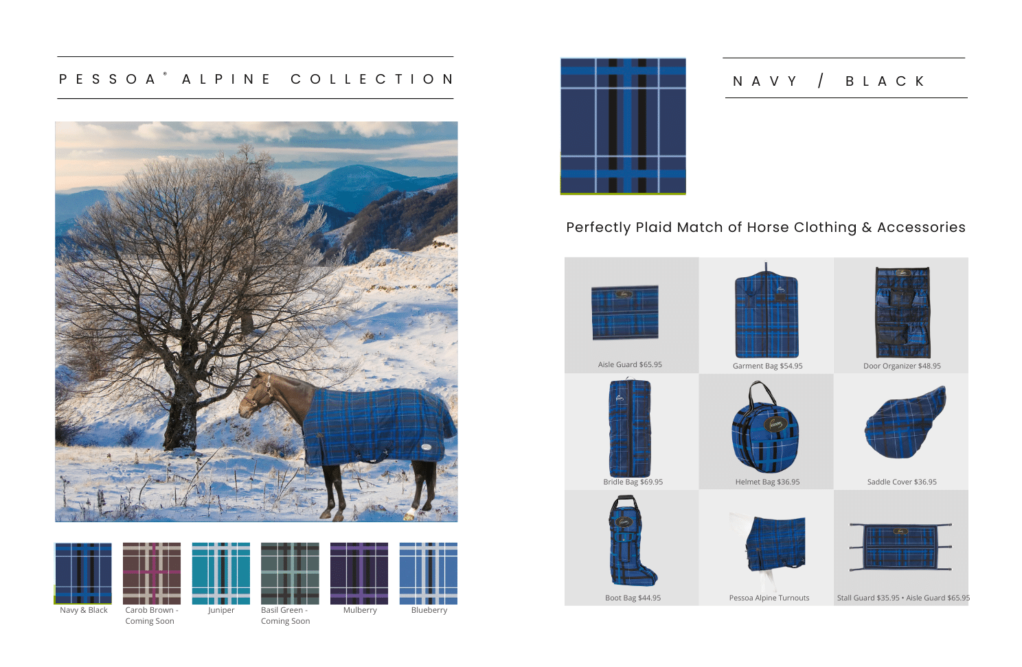 Pessoa Alpine Collection - Navy/Black Pessoa Alpine Collection - Navy/Black