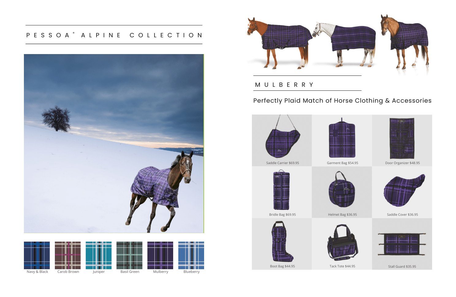 Pessoa Alpine Collection - Mulberry Pessoa Alpine Collection - Mulberry