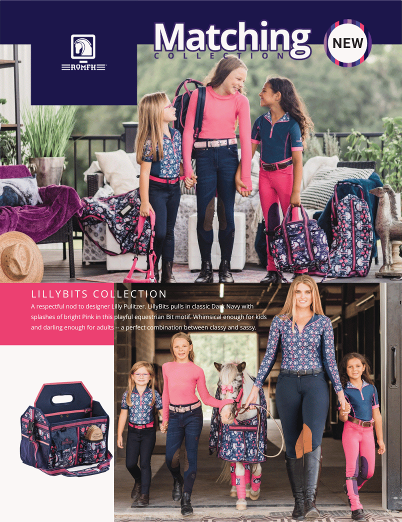 Romfh LillyBits Collection of Luggage and Apparel