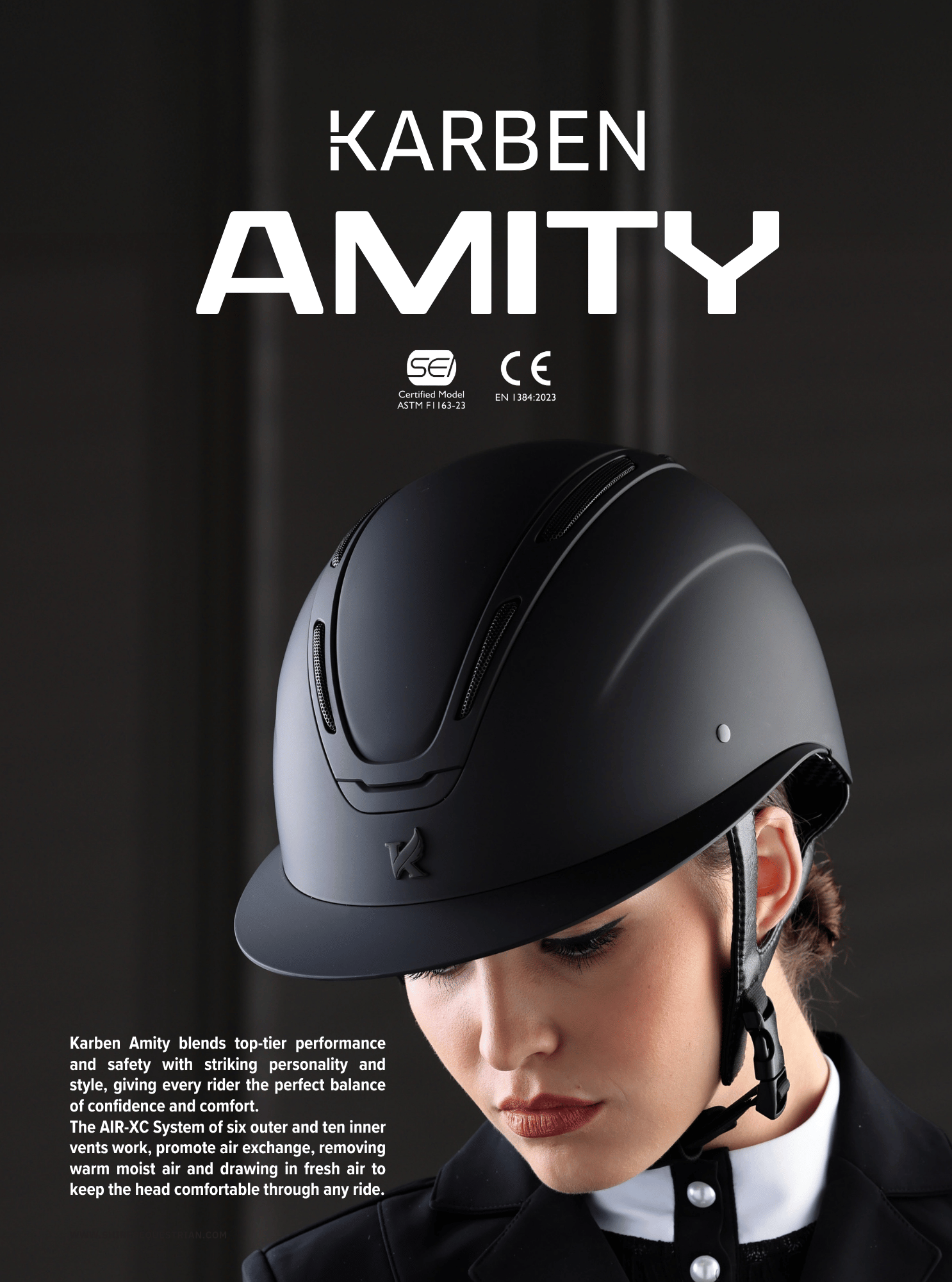 Karben Amity Riding Helmets Karben Amity Riding Helmets