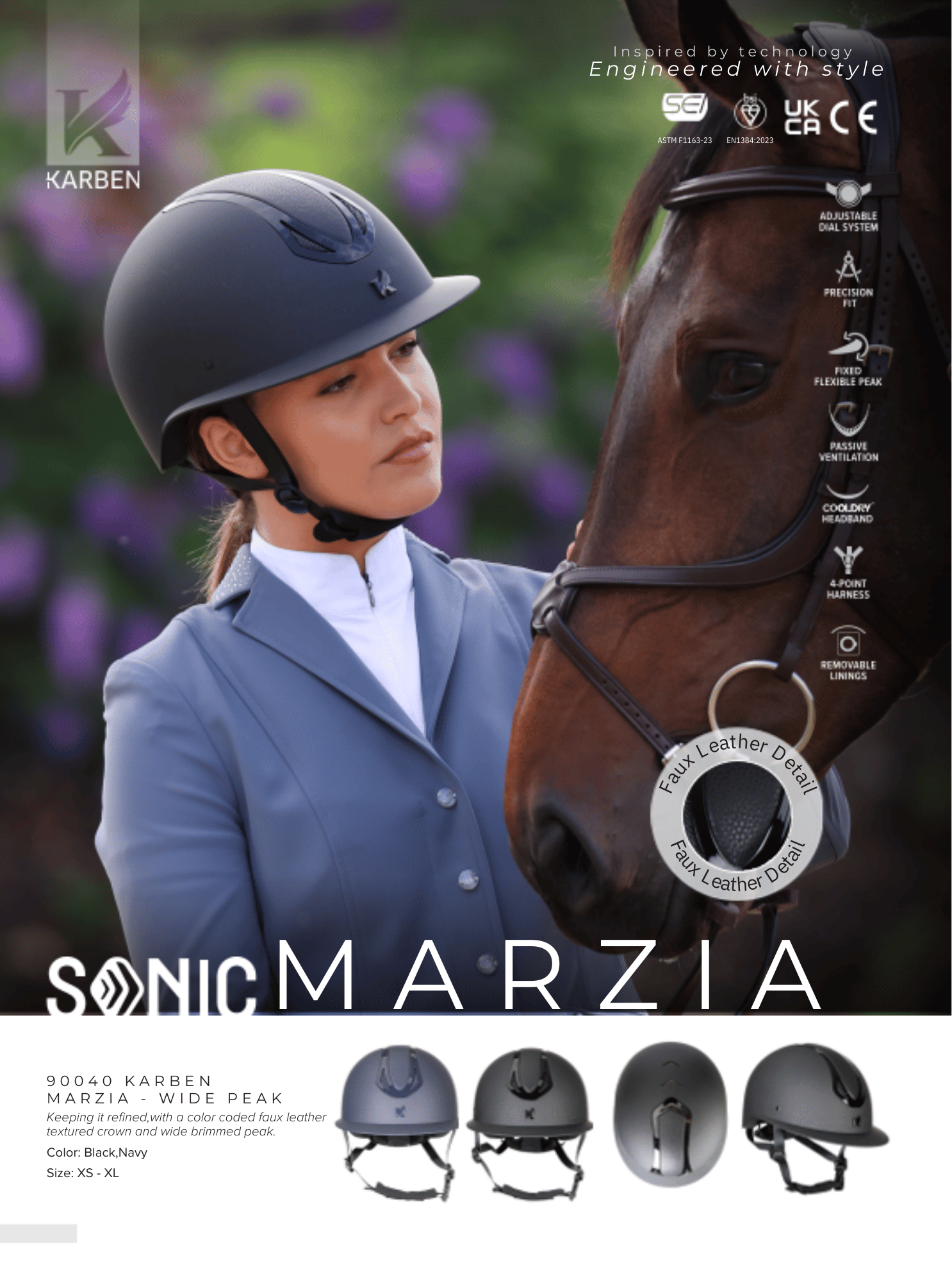 Sonic Marzia Helmets