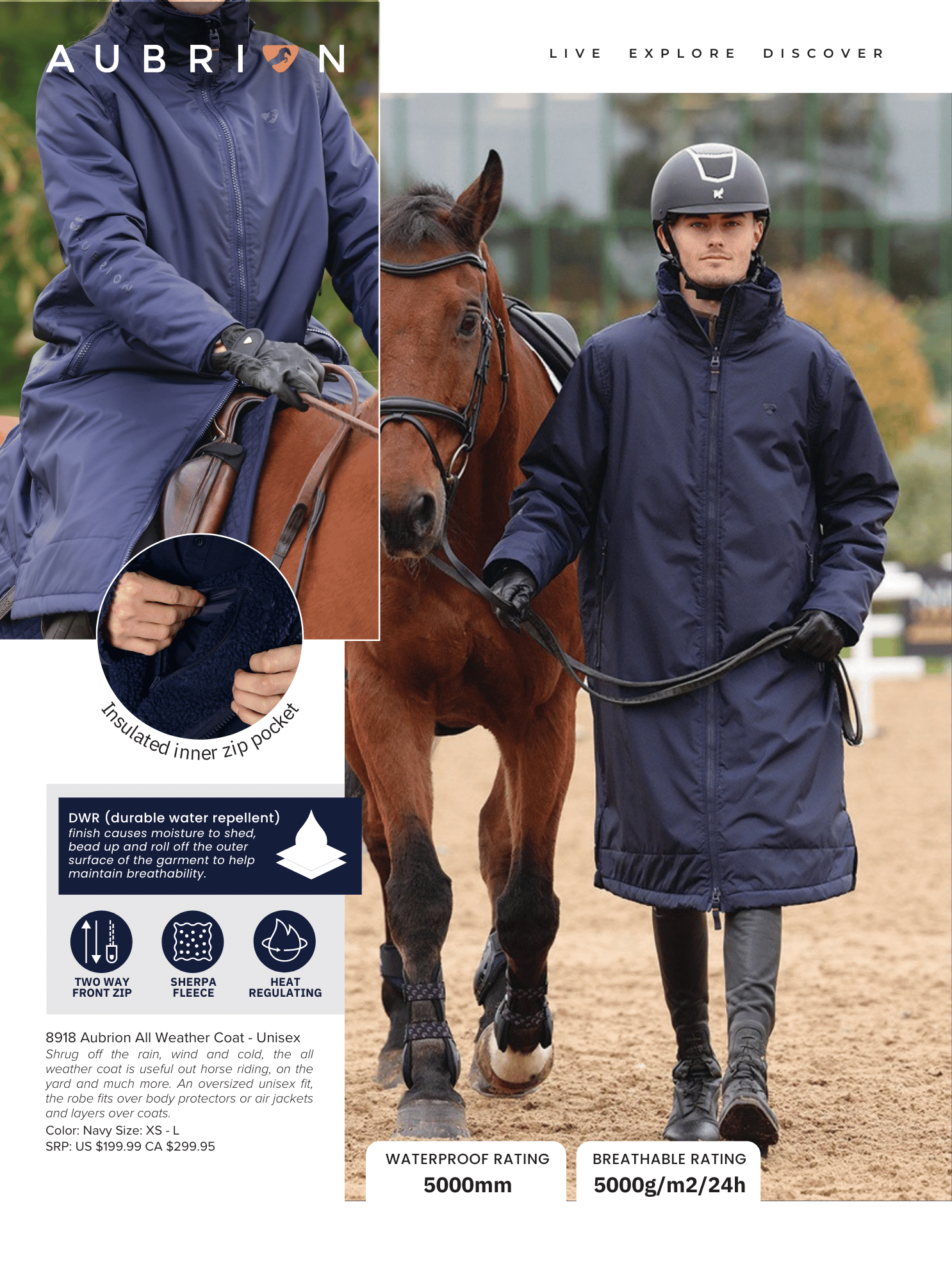 Aubrion All Weather Coat - 10% Off