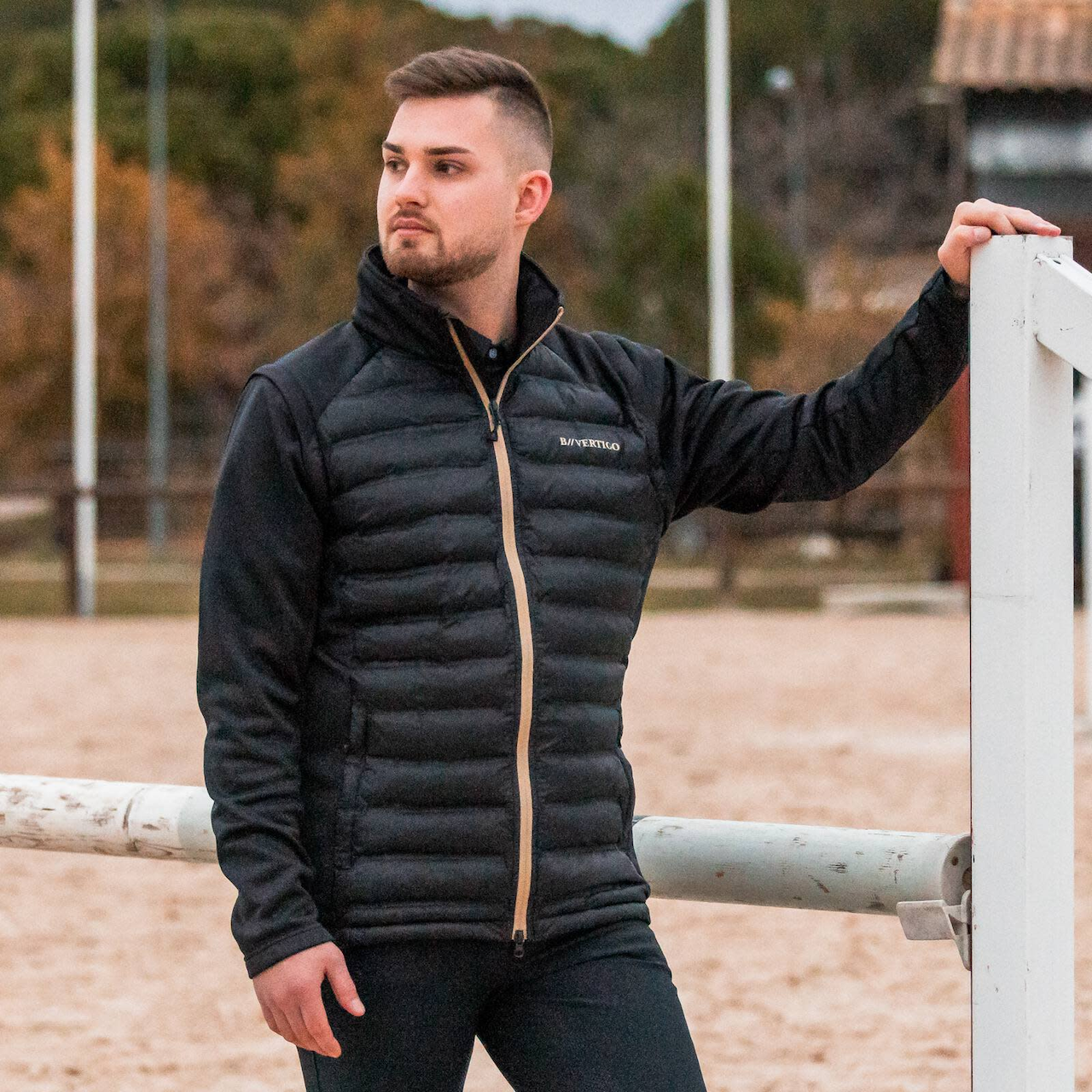 B Vertigo Men's Brendan Hybrid 2-in-1 Jacket