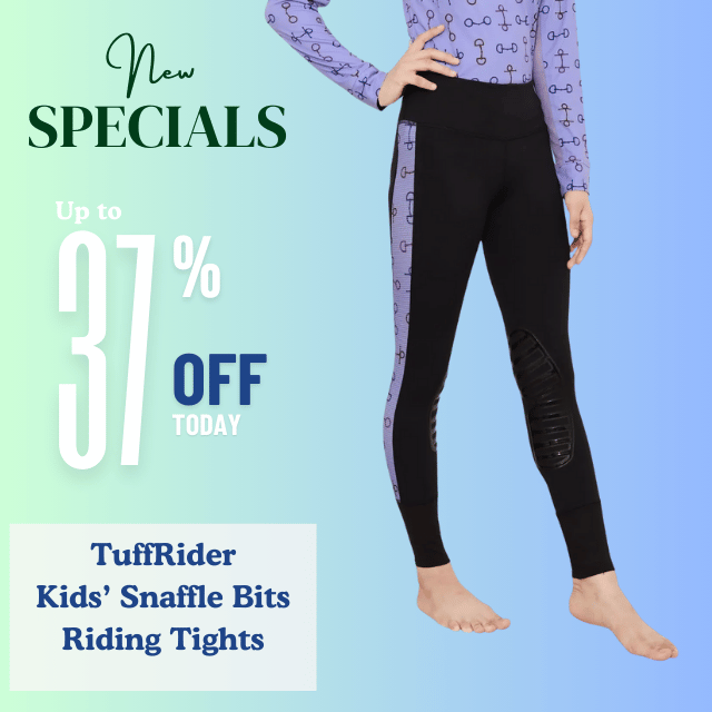 TuffRider Kids' Snaffle Bits Tights
