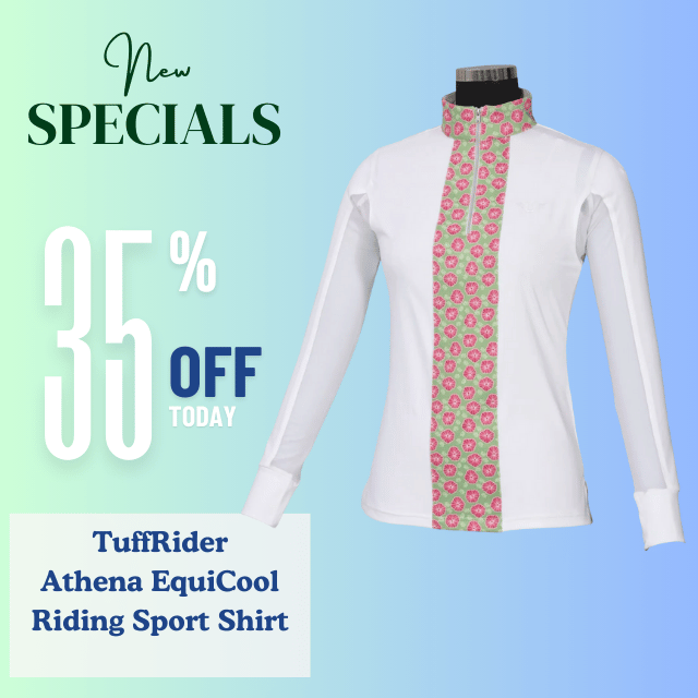 TuffRider Athena EquiCool Riding Sport Shirt