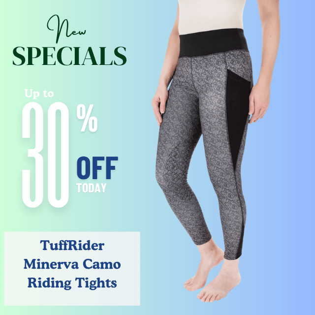 TuffRider Minerva Camo Tights