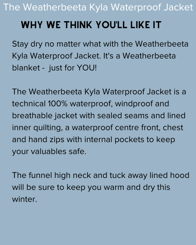 Shop for the Weatherbeeta Kyla Waterproof Jacket